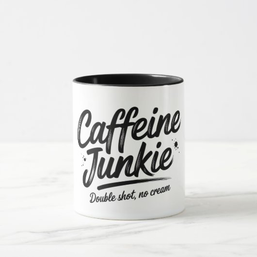 Mug Caffeine Junkie (Centre)