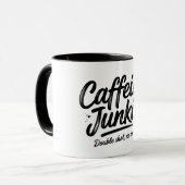 Mug Caffeine Junkie (Devant gauche)