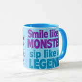 Mug Caffeine Monster (Devant droit)