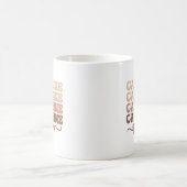 Mug Caffeine Queen I Love Coffee Citation Drôle Happy (Centre)