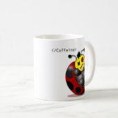 Mug CaffeineLadyBugs (Devant droit)