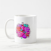 Mug Cage de côtes Valentines de coeur Journée Bones d' (Gauche)