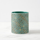 Mug Cage de fleurs dorées (Centre)