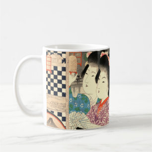 Mug Cage de lucioles - Ukiyo-e Vintage Japonais