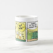 Mug Cage drôle de crocodile comique (Centre)