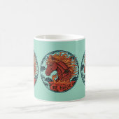 Mug Cahier de design Année du Cheval de Feu 2 (Centre)