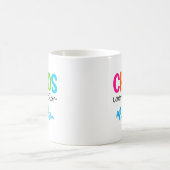 Mug Cahier du coordinateur de chaos – Citation drôle p (Centre)
