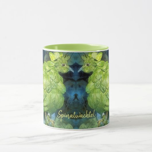 Mug Caille d'épinards (Centre)