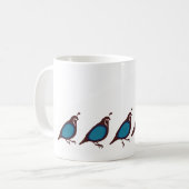 Mug Cailles (Devant gauche)