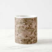 Mug Cailloux de camouflage du désert, Votre nom, Perso (Centre)