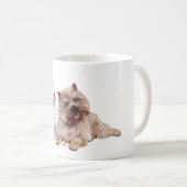 Mug Cairn Brown et terriers Westie (Devant droit)