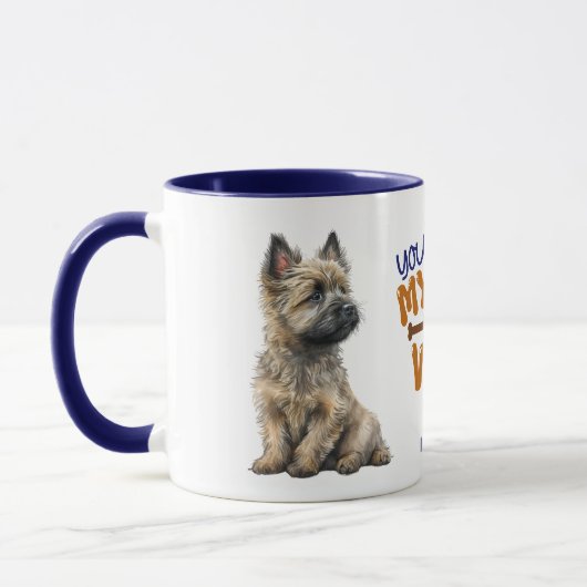 Mug Cairn Terrier Chien Vous Faites Mon Wag De Queue (Gauche)