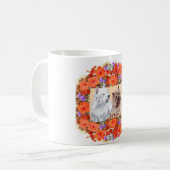 Mug Cairn terrier et Westie en fleurs (Devant gauche)