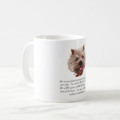 Mug Cairn Terrier Keepsaké - FEMELLE (Devant gauche)