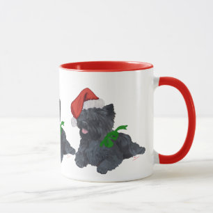 Mug Cairn Terrier Noël