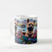 Mug Cairn Terrier sur une pagaie : Une aventure Pittor (Devant gauche)