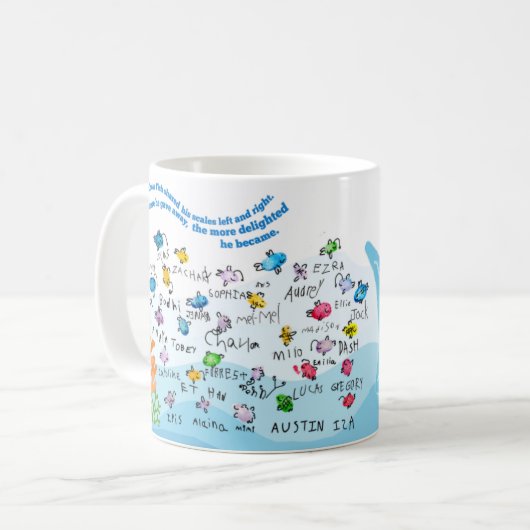 Mug CAIS K Orange/Musique verte (Devant gauche)