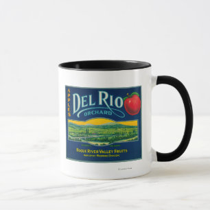Mug Caisse LabelMedford de Del Rio Apple, OU