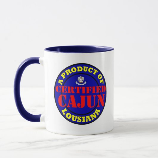MUG CAJUN CERTIFIÉ (Gauche)