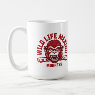 Mug Calakmul Monkeys de la jungle mexicaine