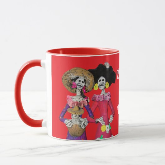 Mug Calavera Amigas (Gauche)