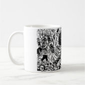 Mug Calavera Oaxaqueña par José Guadalupe Posada (Gauche)