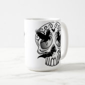 Mug Calaveras décoratives Halloween (Devant droit)