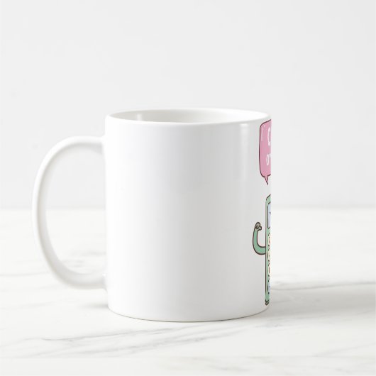 Mug Calcul mignon Compter Sur Moi Pun (Gauche)