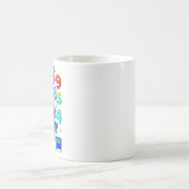 Mug Calculatrice de jour 2026 Conception de caractère  (Centre)