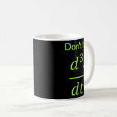 Mug Calculus Physics Joke  (Devant droit)