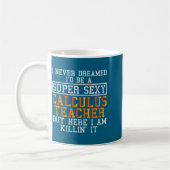 Mug Calculus Teacher Funny Math Professor  (Gauche)