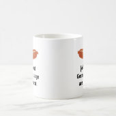 Mug Calembour allemand de saucisse (Centre)