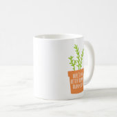 Mug Calembour de jardinage drôle aucun meilleur thym (Devant droit)