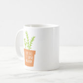 Mug Calembour de jardinage drôle aucun meilleur thym (Devant gauche)