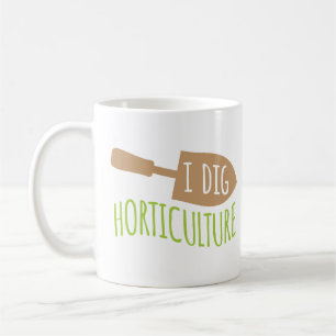 Mug Calembour de jardinage drôle je creuse
