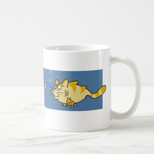 Mug Calembour de poisson-chat (Droite)