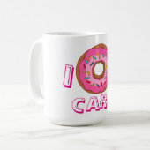 Mug Calembour de soin du beignet I (Devant gauche)