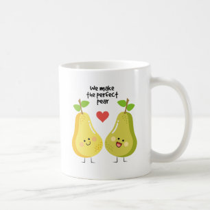 Mug Calembour drôle de fruit nous faisons la poire