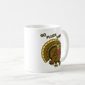 Mug Calembour drôle de la Turquie de thanksgiving (Devant droit)