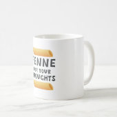 Mug Calembour drôle de pâtes (Devant droit)