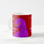 Mug Calembour drôle de Raptor de dinosaure de (Devant gauche)