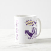 Mug Calembour pourpre de Bach de poulet (Devant droit)