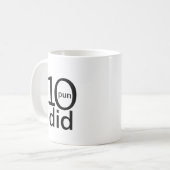 Mug Calembour prévu (Devant gauche)