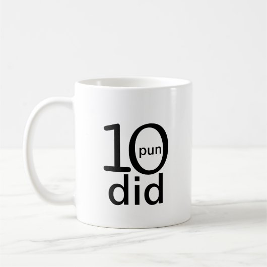 Mug Calembour prévu (Gauche)