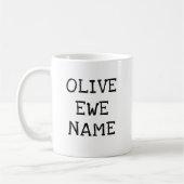Mug Calembours olives d'amour de brebis (Gauche)