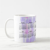 Mug Calendrier 2011 abstrait (Gauche)