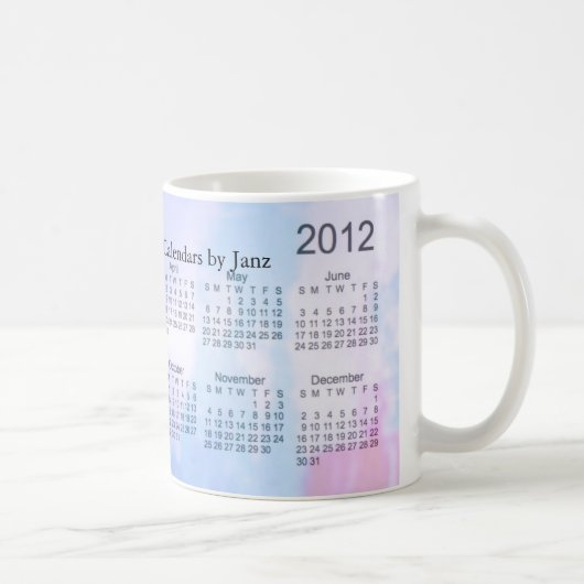 Mug Calendrier 2012 (Droite)