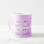 Mug Calendrier 2012 (Devant gauche)