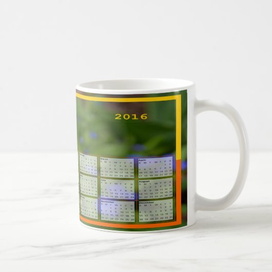 Mug Calendrier 2016, troisième mois (Droite)