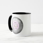 Mug Calendrier 2026 Mariage Mère du Marié Café  (Devant gauche)